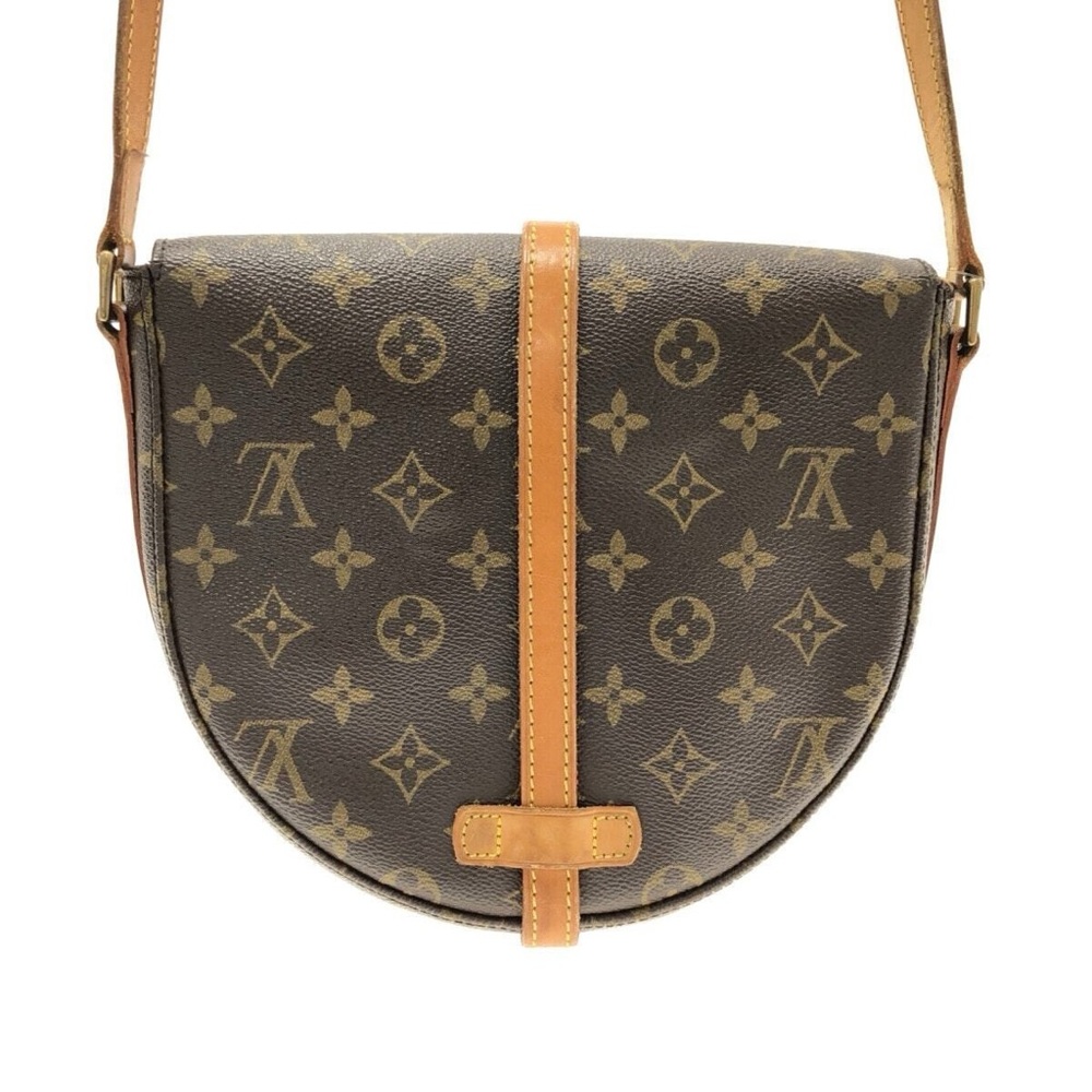 Louis Vuitton Monogram Chantilly MM Shoulder Cross Body Bag M51233 LV 8209D